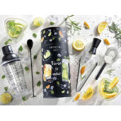 Set cocktail 5 piese Ø 11,5 cm x 28 H