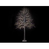 Copac 480 leduri 125 ramuri merisoare 210 cm