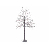 Copac 380 leduri 95 ramuri merisoare 180 cm