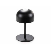 Veioza cu led fier maro negru Ø 9 cm x 15 H