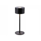 Veioza cu led fier negru Ø 9 cm x 25 H