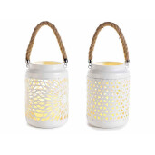 Set 2 candele cu led Ø12cmx28H