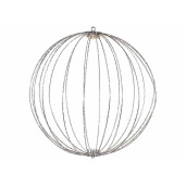 Sfera decorativa metal 360 leduri, 50 cm