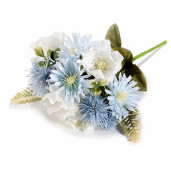 Set 3 buchete flori artificiale multicolore 28 cm