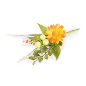 Set 3 Margarete artificiale multicolore cm 17 H