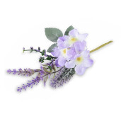 Crenguta Lavanda si Floare de Camp mov verde cm 19 H 