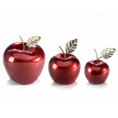 Set 3 mere decorative ceramica 11.5x14 cm, 9x12.5 cm, 7x9.5 cm