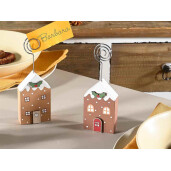 Set 16 Casute Craciun memo clip 5x2x14.5 cm