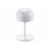 Veioza cu led fier alb Ø 9 cm x 15 H