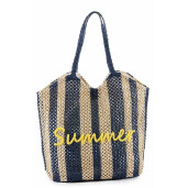 Geanta plaja multicolora Summer cm 48x18x64 H