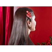 Set 4 agrafe model Craciun cm 5,5 x 7 H