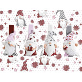 Set 6 decoratiuni Mos Craciun cu clips 2.5x4.5 cm