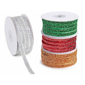 Set 4 role panglica Craciun mm 9 x 20 m