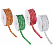Set 4 role panglica Craciun mm 9 x 20 m