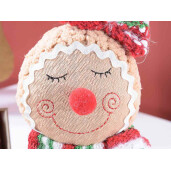 Set 2 figurine Turta Dulce textil 16x9x40 cm