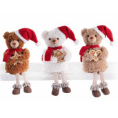Set 3 figurine Ursuleti Craciun cm 9x6,5x17 H 