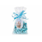 Set 8 oua Paste plastic multicolor Ø 5 cm x 7 H