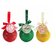 Set 3 geluri dus, cadou Craciun Ø 8 cm x 9,5 H, 3x240 ml