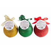 Set 3 geluri dus, cadou Craciun Ø 8 cm x 9,5 H, 3x240 ml