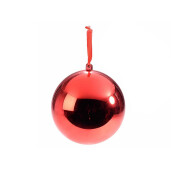 Ornament brad Craciun rosu 10 cm