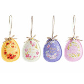 Set 4 oua Paste textil multicolor cm 9 x 12 H