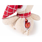 Set 2 figurine Ursuleti textil multicolor 14x9x30 cm