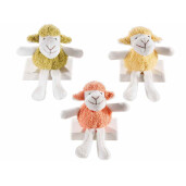 Set 3 figurine Oite textil multicolor 9x7x18 cm