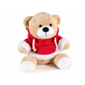 Figurina Ursulet textil multicolor 17x13x19 cm