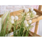 Planta artificiala in ghiveci alba verde Ø 9 cm x 63 H