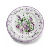 Farfurie portelan multicolor Lavanda Ø 20 cm