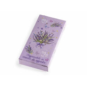 Suport lingura ceramica multicolora Lavanda cm 11,5 x 24,5 H