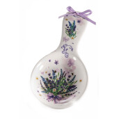 Set 2 suporturi linguri ceramica multicolora Provence cm 11,5 x 24,5 H