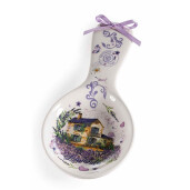 Set 2 suporturi linguri ceramica multicolora Provence cm 11,5 x 24,5 H