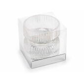 Suport lumanare sticla 9x6.5 cm