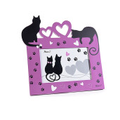 Set 4 rame foto de masa lemn 22x21.5 cm