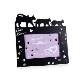 Set 4 rame foto de masa lemn 22x21.5 cm