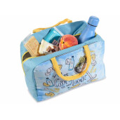 Geanta termoizolanta textil multicolor III cm 32x13x38 H