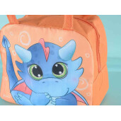 Geanta termoizolanta textil multicolor Dragon cm22x13,5x19H 