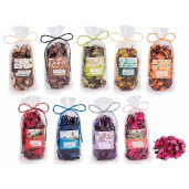 Set 9 pungi Potpourri multiarome cm 8 x 5 x 19 H, 450 gr