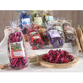 Set 9 pungi Potpourri multiarome cm 8 x 5 x 19 H, 450 gr