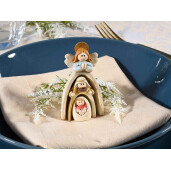 Figurine religioase polirasina multicolora cm 4,5 x 3 x 8 H