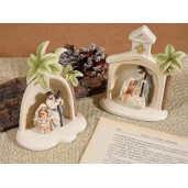 Set 2 figurine Nasterea Domnului polirasina multicolora 10x5x12 cm