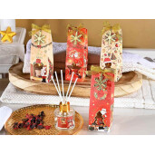 Set 4 parfumuri ambientale aroma Craciun 5x5x15 cm