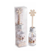 Parfum camera cu betisor Craciun aroma Portocala si Scortisoara Ø2,5x6H, 10.5 cm, 10 ml