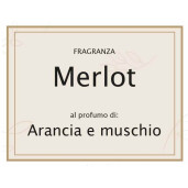 Parfum camera cu betisoare aroma Merlot, Flori Portocal, Muschi Padure cm 5 x 5 x 26,5 H, 150 ml