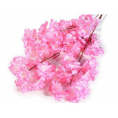 Floare Cires artificial roz intens 98 cm