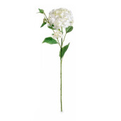 Hortensie artificiala alba verde 88 cm