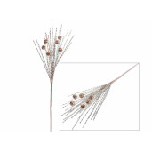 Set 12 crengute aurii Craciun 62 cm
