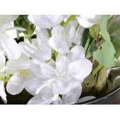 Floare artificiala crem verde 80 cm