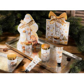 Set 2 creme maini, 2 creme picioare, cadou Craciun cm 14 x 5 x 22 H, 30 ml, 60 ml